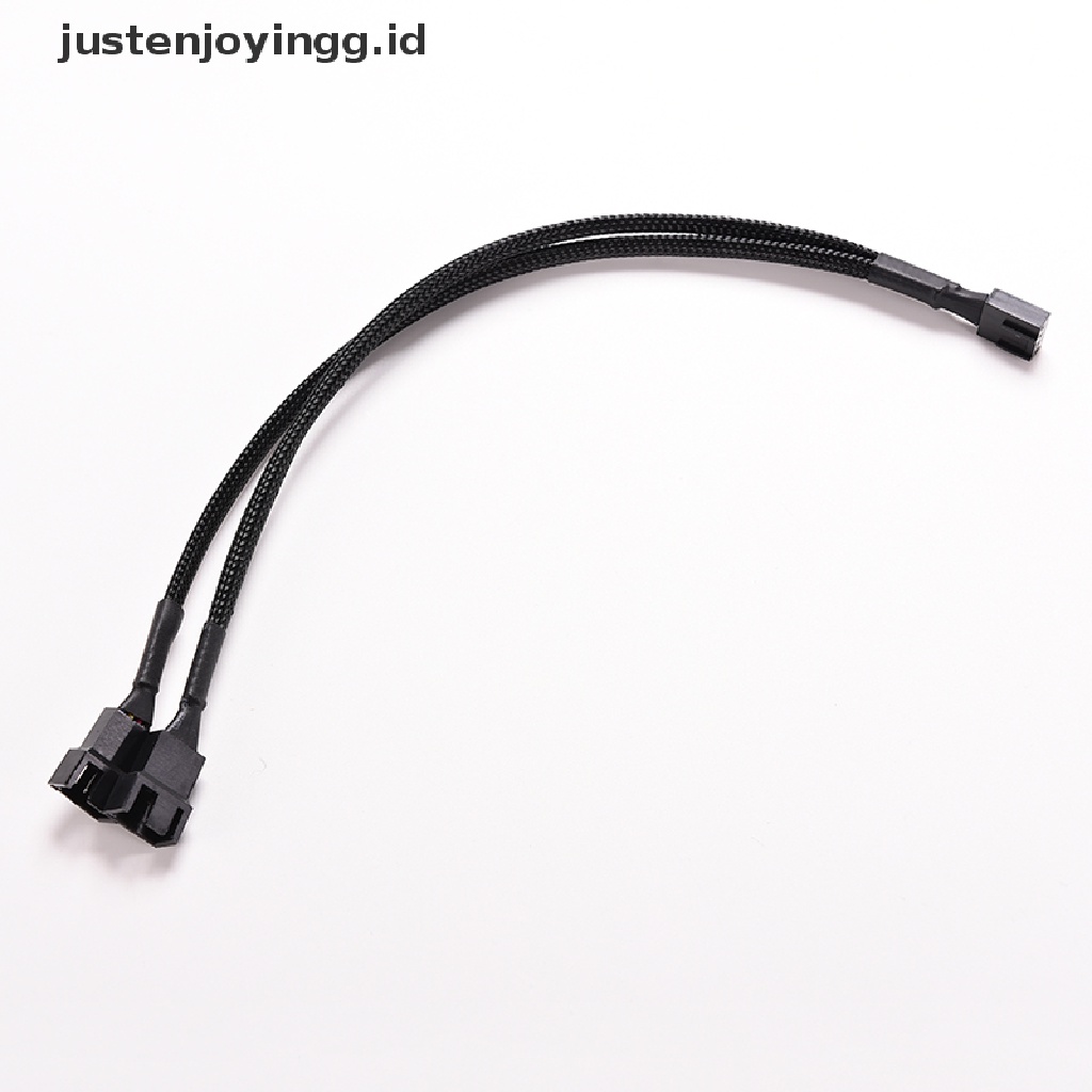 Kabel Adapter Splitter Y 4Pin PWM Ke Dual PWM Untuk Kipas Pendingin Komputer