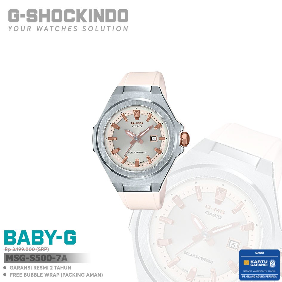 Casio Baby-G MSG-S500-7A / MSG-S500-7ADR Original