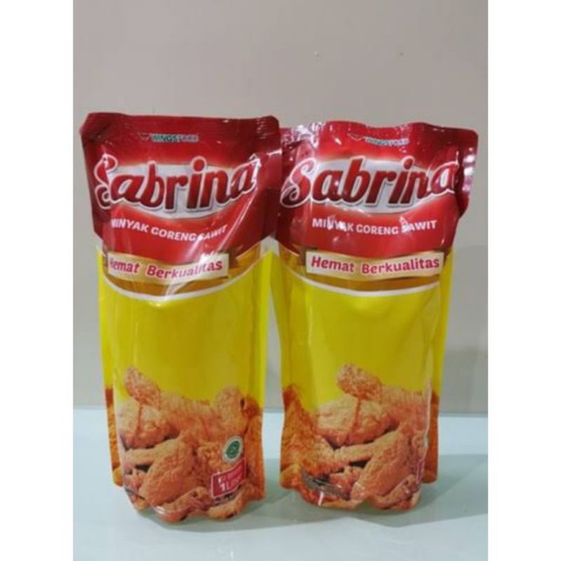 

SABRINA MINYAK GORENG SABRINA 1 LITER