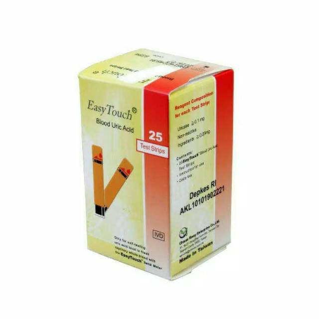 Strip asam urat easy touch / Refill asam urat / easy touch