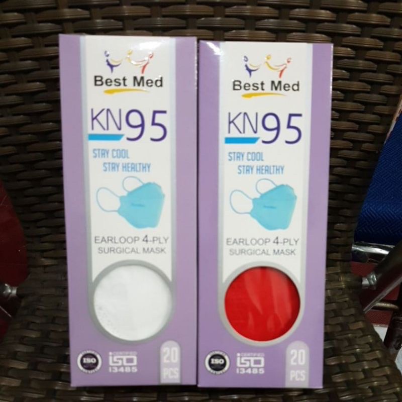 Best Med KN 95 masker 4 ply 20 pcs