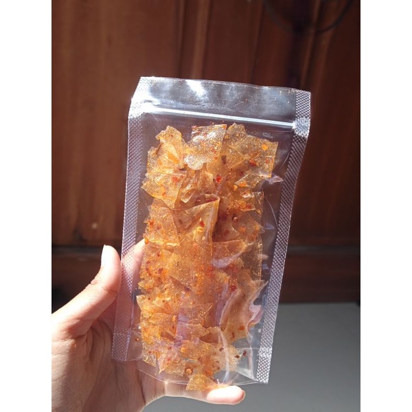 

KERIPIK KACA PEDAS 50GR KERIPIK BELING