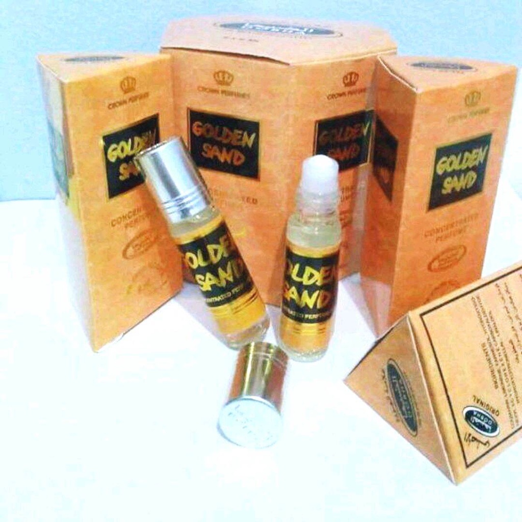 Minyak Wangi GOLDEN SAND Parfum DOBHA 6ml Roll On Non Alkohol