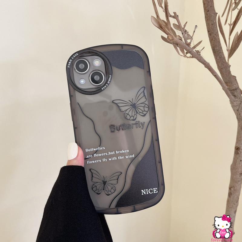 Soft Case Motif Kupu-Kupu Retro Untuk Oppo A15 A16 A57 2022 A7 A16K A16E A1K A15s A55 A16S A5 A9 2020 A53 A31 A95 A33 A3s A7 A54 A96 A5s A12 A76 A35 4e 636 A6 A4 Case Bahan TPU