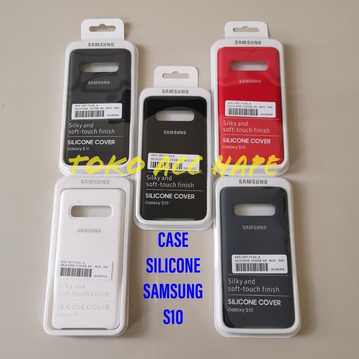 SILICONE CASE SAMSUNG S10 COVER SOFT HARD SILIKON PREMIUM ORIGINAL