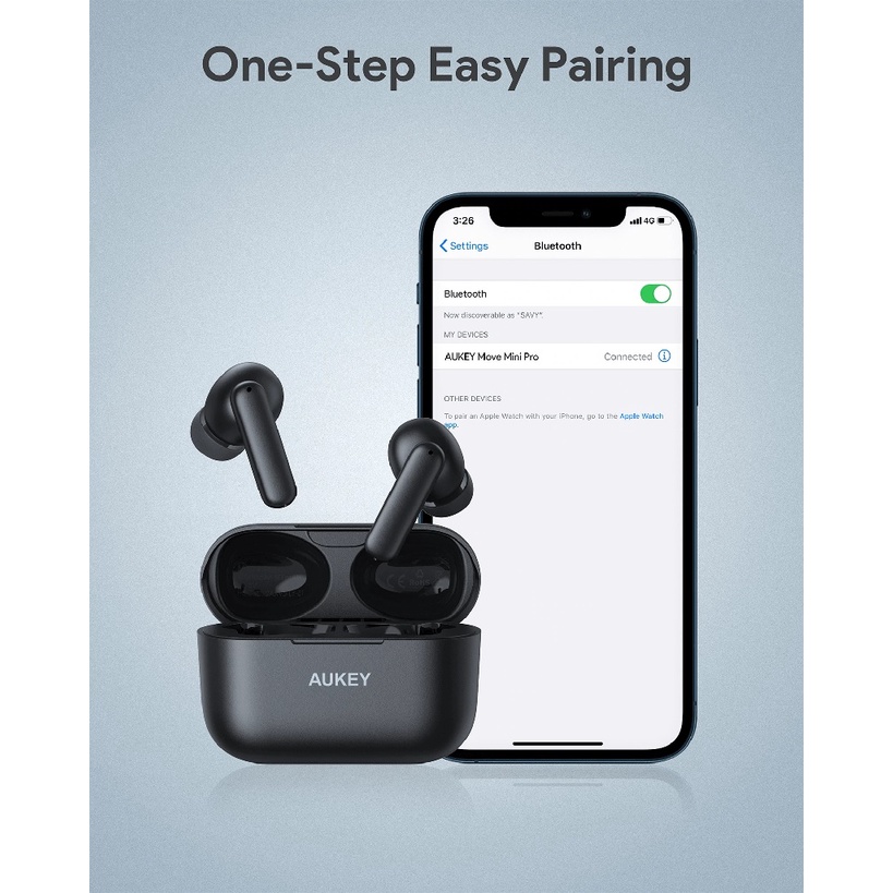 AKN88 - AUKEY EP-M1 - MOVE MINI Series Bluetooth 5.0 TWS Earbuds