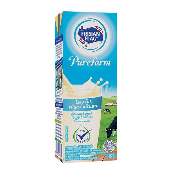 

Frisian Flag UHT Low Fat Vanilla 225Ml