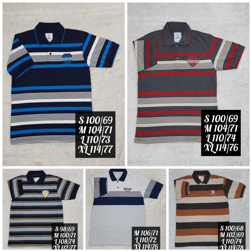 Nevada Kaos Kerah / Polo Cowok / Pria Dewasa original branded Matahari