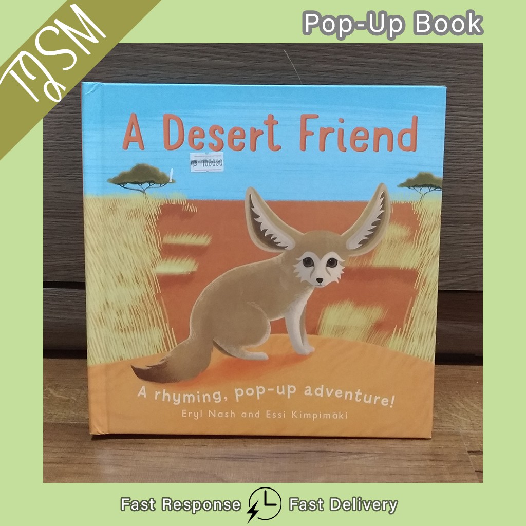 A DESSERT FRIEND POP-UP STORY BOOK BBW BOOK POP-UP BOOK BUKU CERITA ANAK ANAK MURAH ACTIVITY BOOK