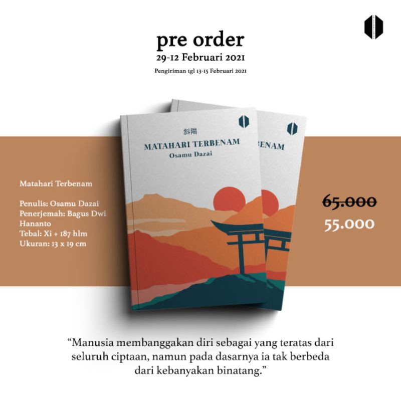 Matahari Terbenam - Osamu Dazai