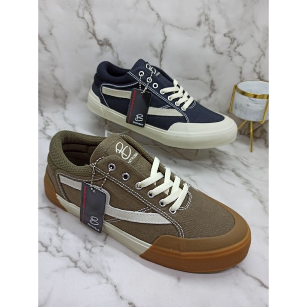 Sepatu PATROBAS CLOUD Low Olive Black White