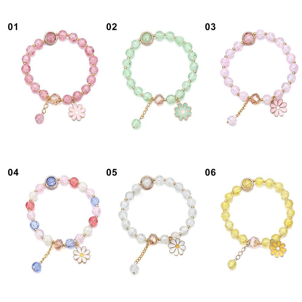 Suyo Daisy Kecil Gelang Wanita Pesona Baru Perhiasan Fashion Bunga Matahari Perhiasan Cuff Bangles