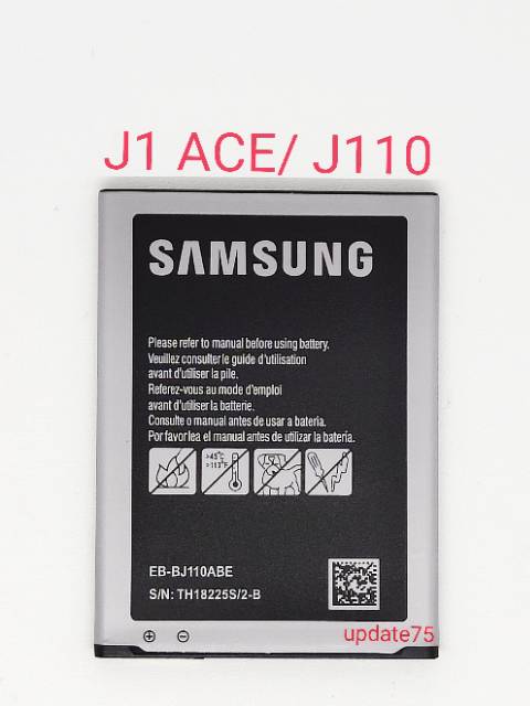 Baterai Samsung J1 Ace J110 EB-BJ110ABE EB-BJ110CBE original