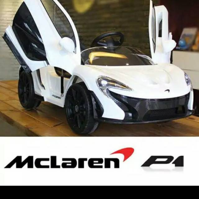 Mobil aki anak Pliko Original Licensed MCLAREN P1 ( FREE PELAPIS BAN )