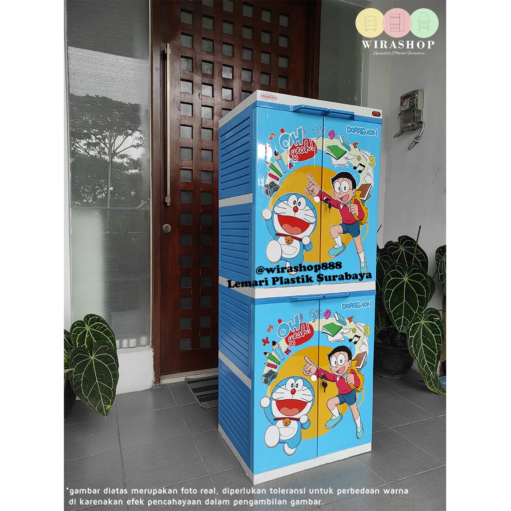 Lemari Plastik Naiba Mini 9004/9094/9064/9104 Khusus Gojek