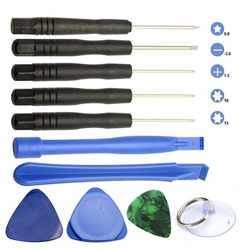 canaan 11Pcs/Set Cellphones Opening Pry Repair Tool Kit Screwdrivers Tools Set Ferramentas Kit