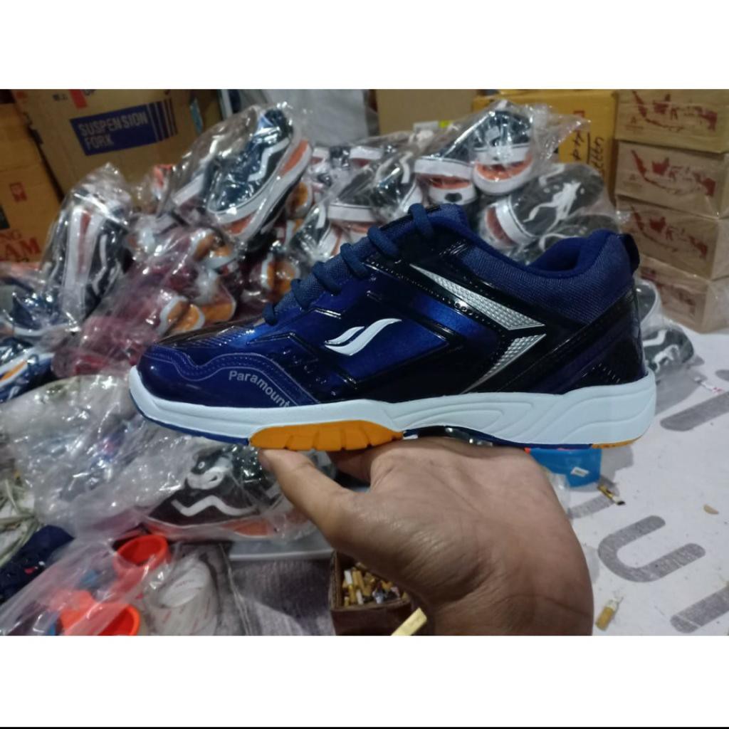 SEPATU PARAMONT / sepatu batminton / sepatu volly sol karet anti licin / sepatu olahraga / sepatu running / sepatu terlaris