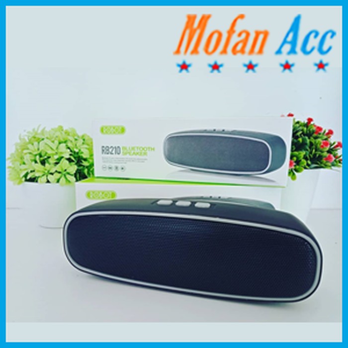 Speaker Bluetooth ROBOT RB210 Black / RB 210 speaker bluetooth Mini