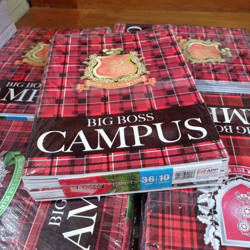 

BUKU TULIS BOXY BIGBOSS CAMPUS / BUKU TULIS PANJANG / BUKU TULIS ANAK