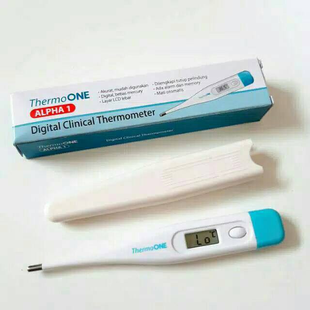 Cod Termometer Thermometer Thermoone Digital Onemed Alpha 1 Bubble Buble Wrap