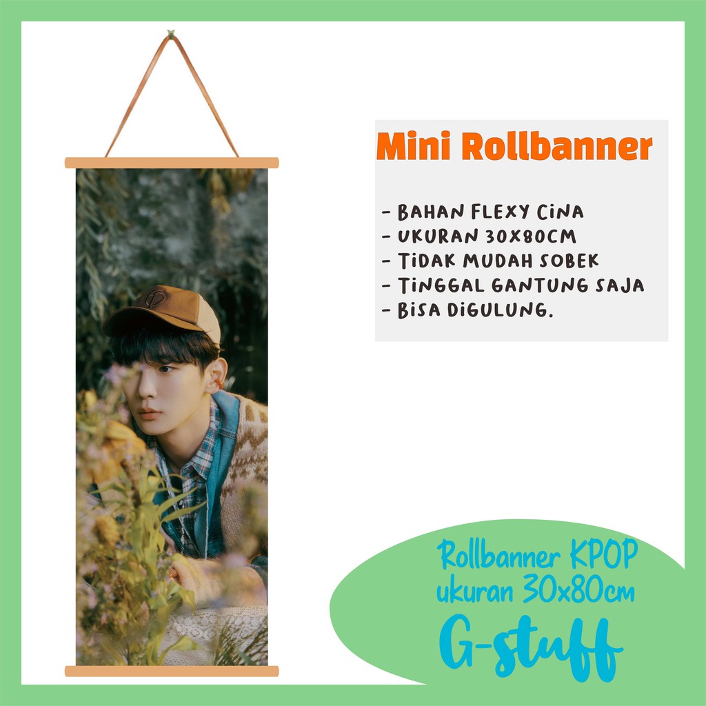 MINI ROLL BANNER SHINEE KEY