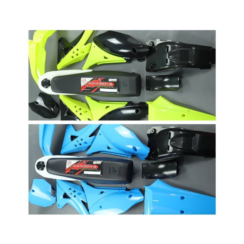 Body set Gordon stabilo biru gopro pnp KLX Dtracker 150 bodi gordons