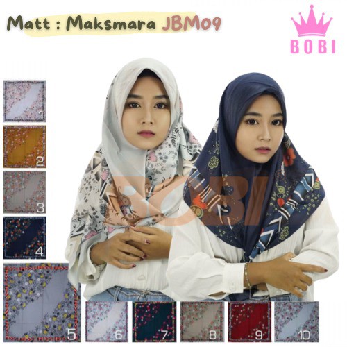 Jilbab Segitiga Mei Chen /  Hijab Variasi Warna / Kode JBM009