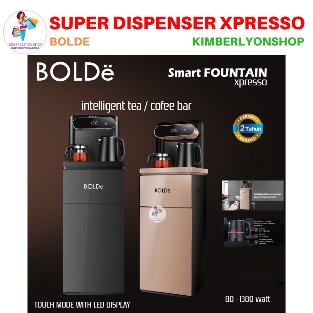 Super Dispenser Xpresso Dispenser Air Galon Bawah Plus Remote BOLDe