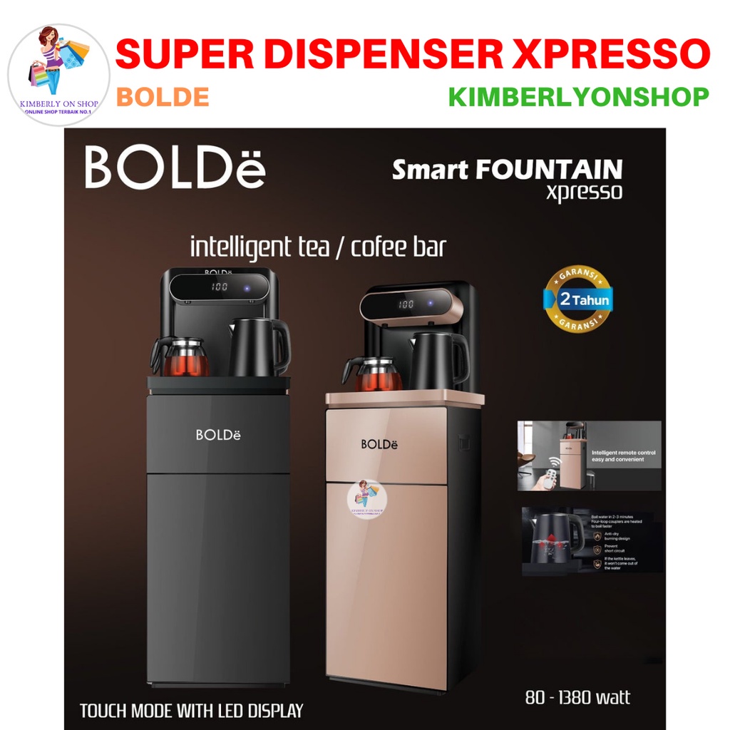 Super Dispenser Xpresso Dispenser Air Galon Bawah Plus Remote BOLDe