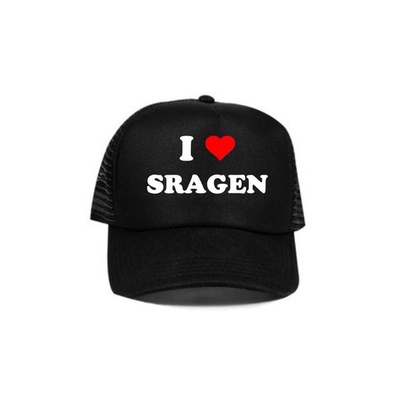 Topi Trucker I Love Sragen