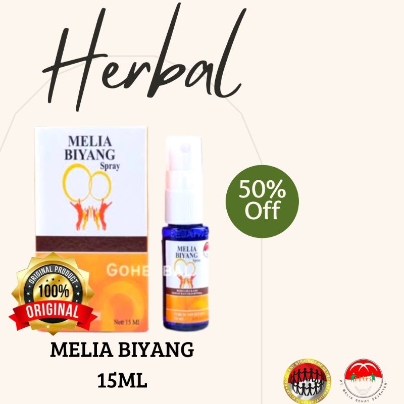 |ORIGINAL| MELIA BIYANG 15ML ASLI 100% - MELIA BIYANG PT. MELIA SEHAT SEJAHTERA