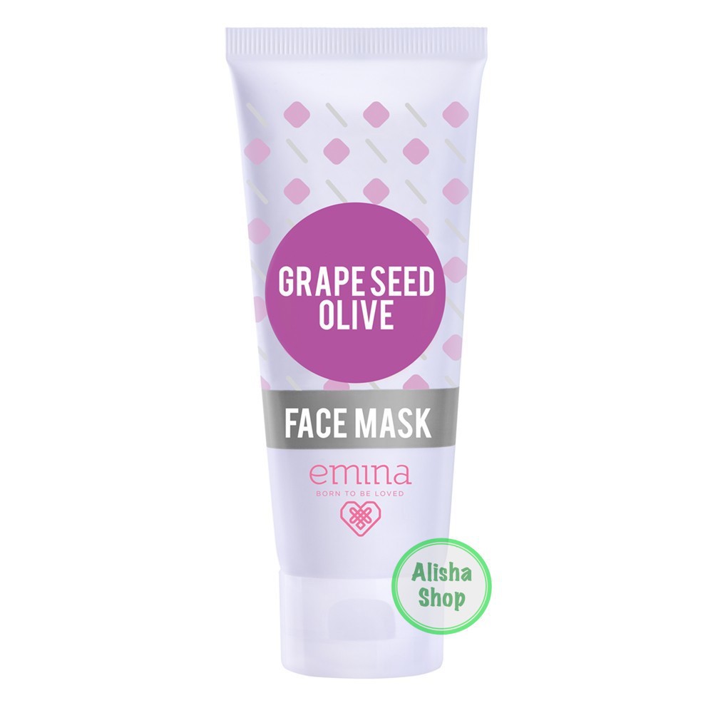 Emina Grape Seed Olive Face Mask - 60 ml