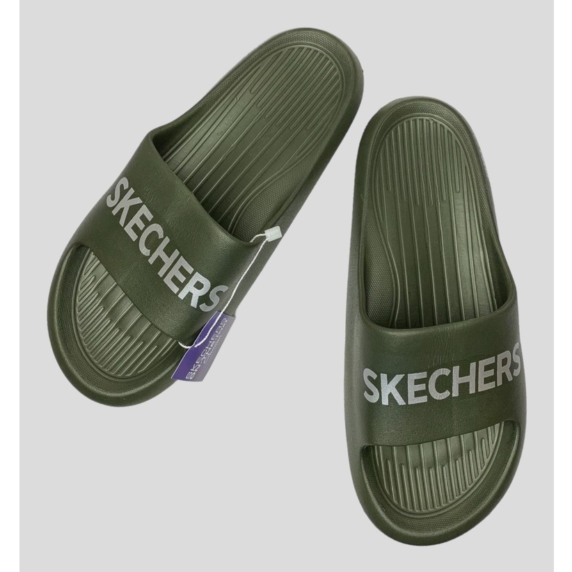 Sendal Skechers Pria Terbaru Sandal Pria Selop Kekinian Sandal Selop Cowok Murah Slipon Skechers