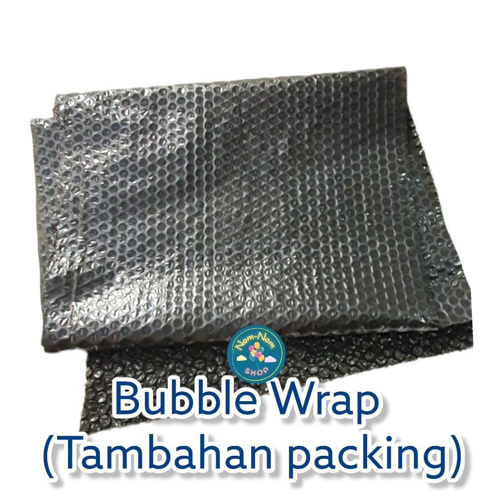 

Bubble wrap tambahan packing