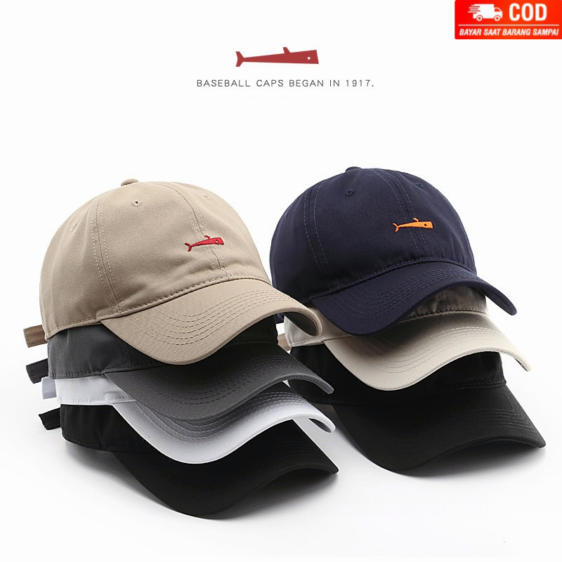 NEXTSTOP-126 Unisex Cap Impor Hat Katun Topi Baseball