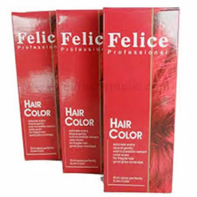 Felice Profesional Hair Color 60ml Cat Rambut Semir Rambut Felice Profesional Hair Color 60ml Cat Rambut Semir Rambut