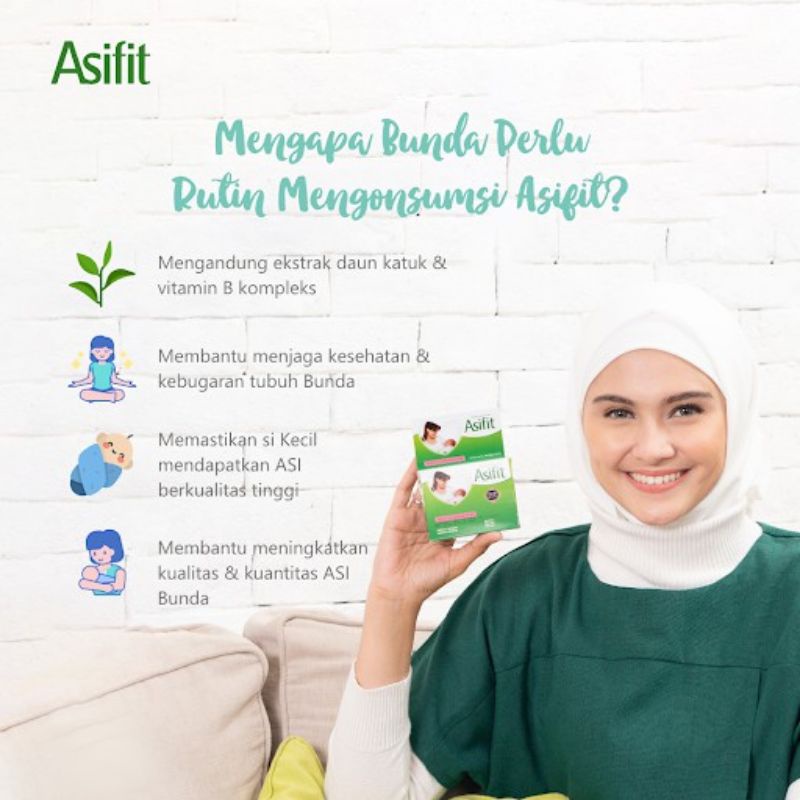 ASIFIT SIPLEMEN PELANCAR ASI 30 KAPLET (1 Box/3 Blister)