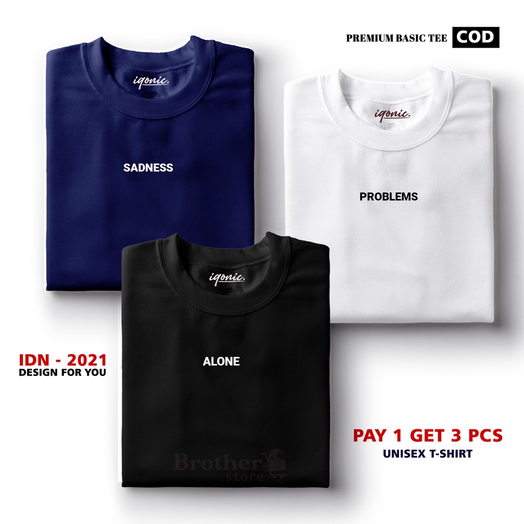 BUY 1 OR 3 PCS ( PROMO COD ) BROTHER STORE / Kaos Distro100% Catoon Combed 30s / ArticelSPA