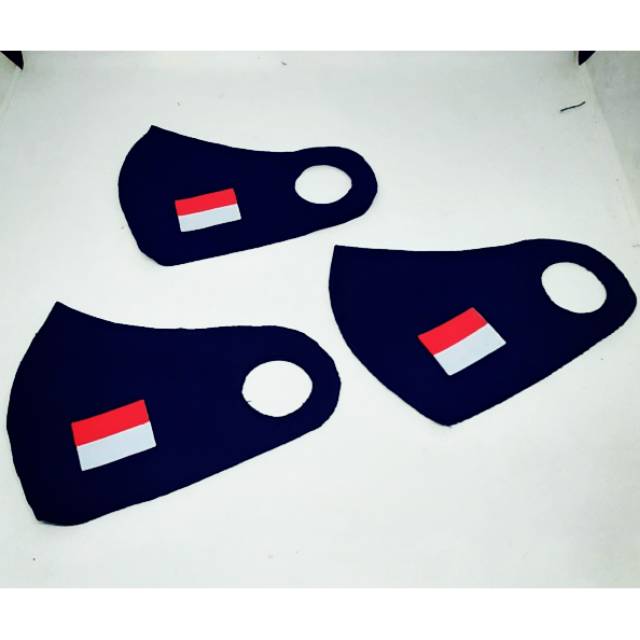 Masker Scuba Hitam Indonesia, hijau army, kuning