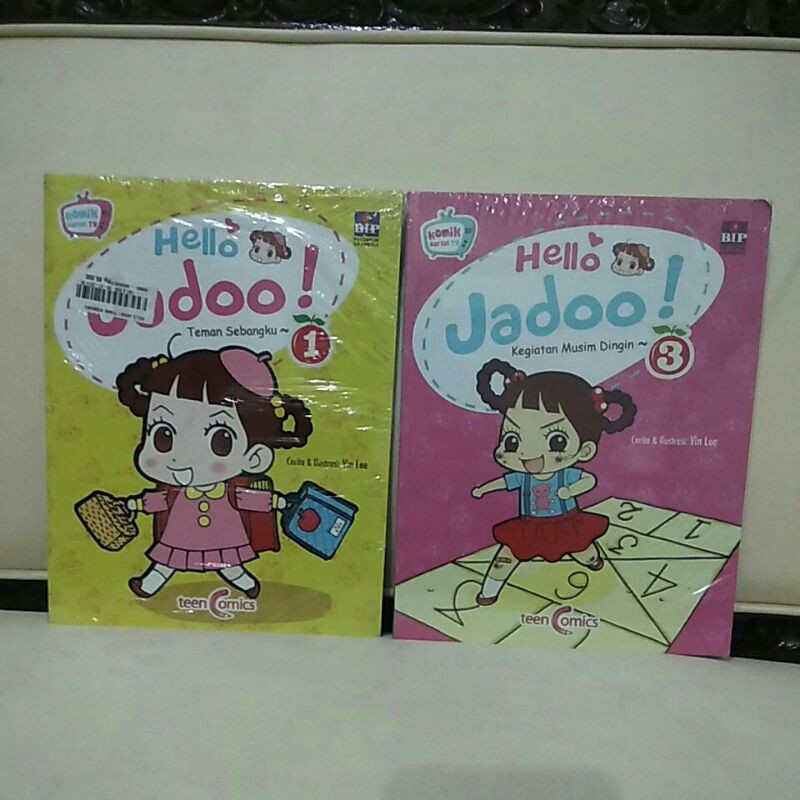 hello jadoo, kegiatan musim dingin, teman sebangku, buku anak original murah, komik serial tv