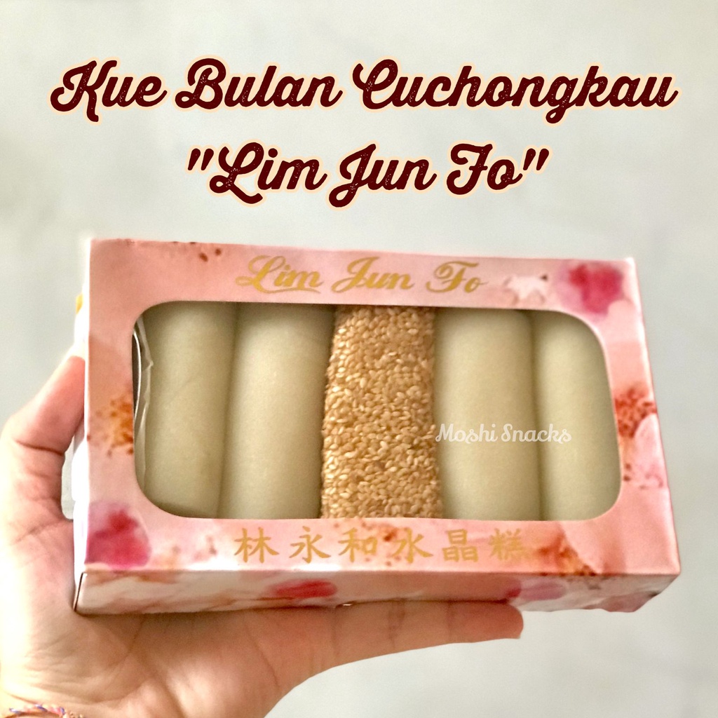 Kue Bulan Cuchongkau Bangka Cap LIM JUN FO / Cu Cong Kaw / Mochi Gulung Asli Bangka / Nyion Kau