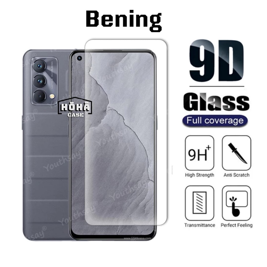 PROMO 3in1 REALME GT Master Tempered Glass Layar FULL COVER Black &amp; CAMERA Free GarSkin