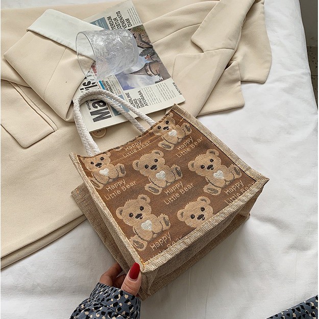 Godiva96 - MERCI SHOULDER BAG TOP HANDLE | TAS BAHU VINTAGE KOREA / KOREAN MEDAN-TP. Happy Bear Cokla