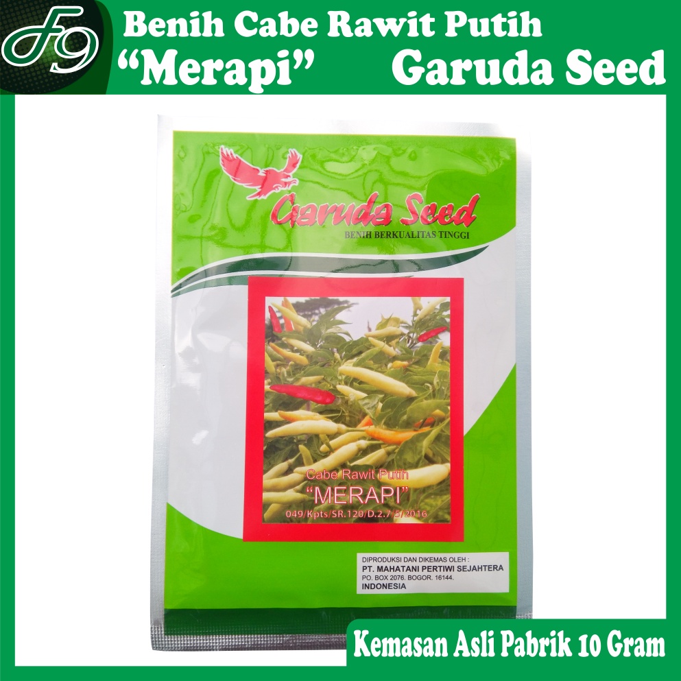 Benih Bibit Cabe Rawit Putih Merapi Garuda Seed