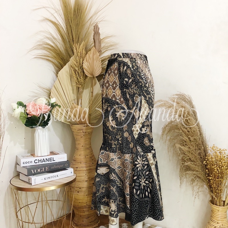 Rok Batik Plisket Duyung-Aurel Coksu