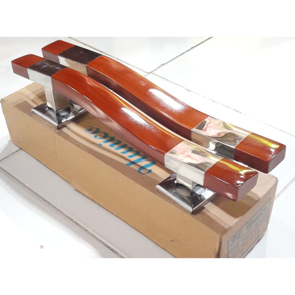 handle pintu rumah gagang tarikan pintu gagang pintu stainless minimalis panjang 33 cm model S melen