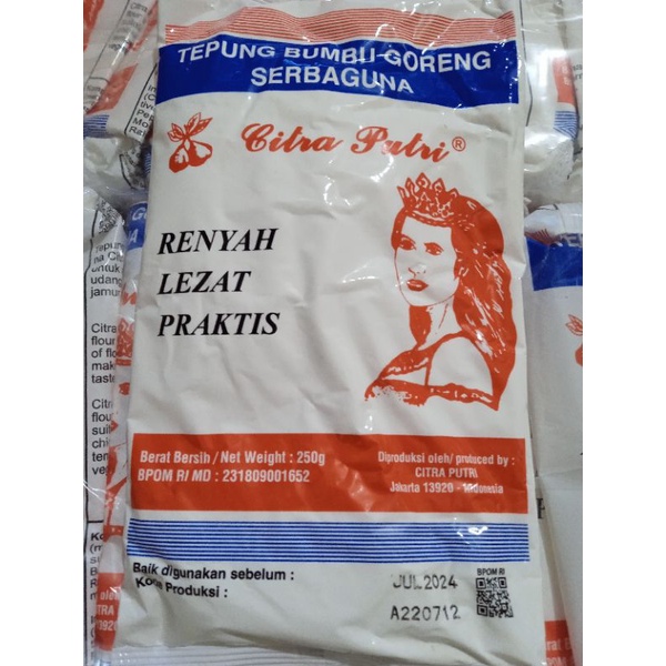 

Tepung Bumbu Citra Putri (250gr)