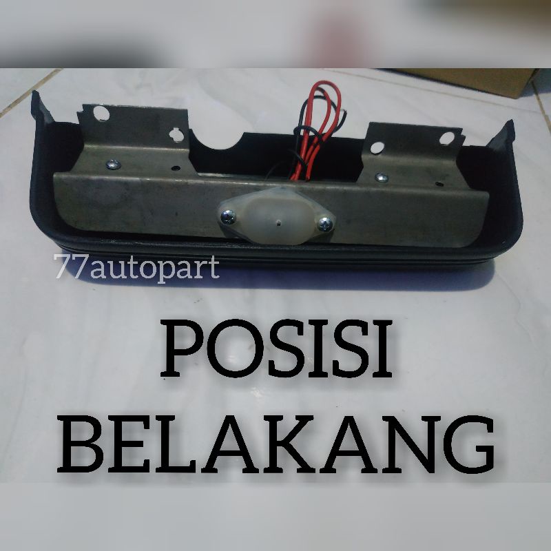 Cover plat nomor penutup lampu belakang chevrolet troper