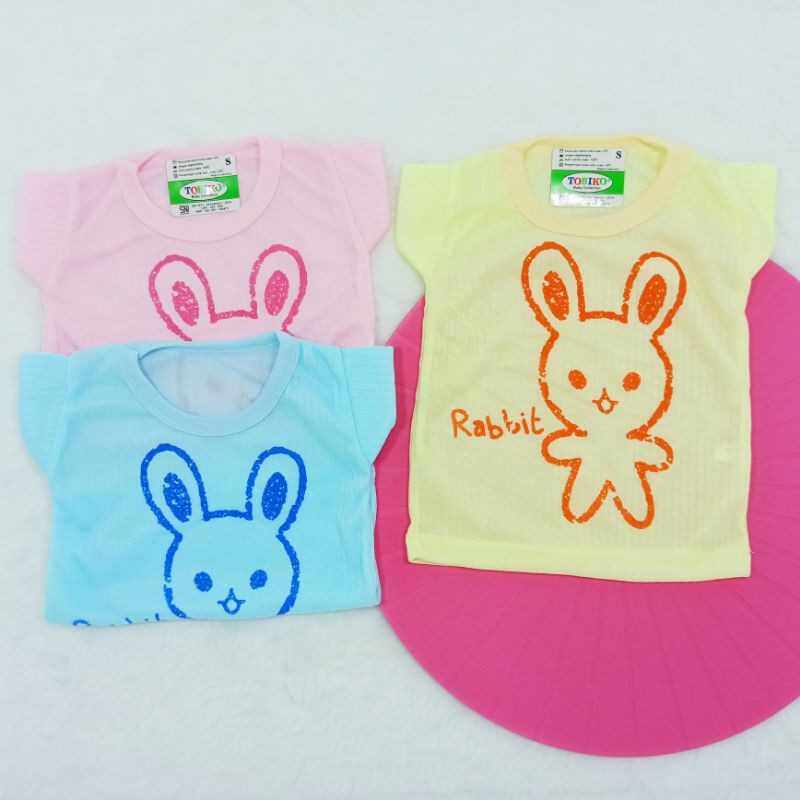 [Ss-5010] Pakaian Bayi New Born 0-12bulan Tobiko SNI, Baju Kaos Bayi, Atasan Bayi