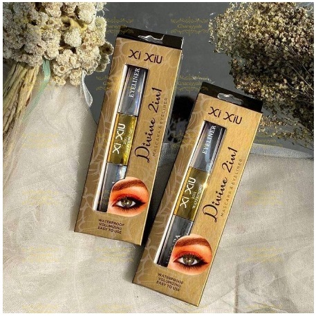 ✨SHASYA✨ XI XIU DIVINE 2 IN 1 MASCARA &amp; EYELINER - WATERPROFF LONG LASTING